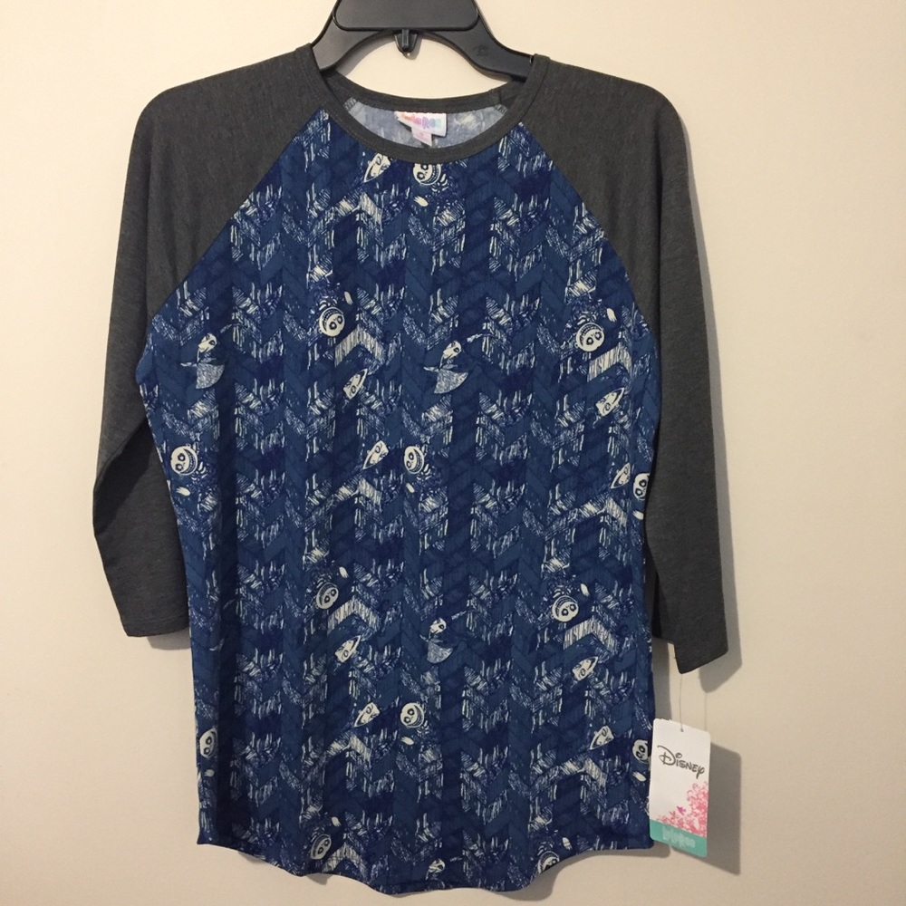 LuLaRoe NIGHTMARE BEFORE CHRISTMAS 3/4 sleeve tee